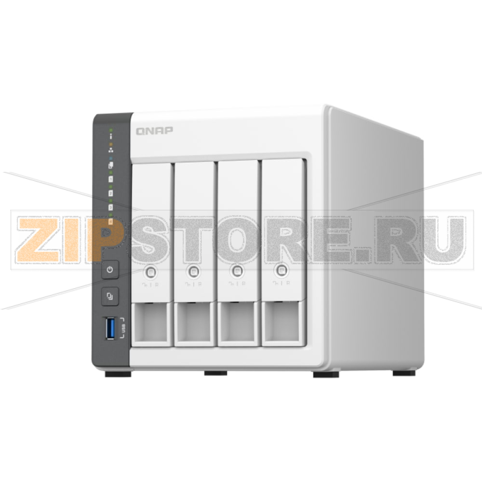 Накопитель сетевой QNAP TS-433 