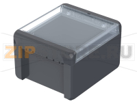 Корпус, 151x125x90 мм, поликарбонат UL 94 V0, прозрачная крышка Bopla B 141309 PC-V0-G 7024