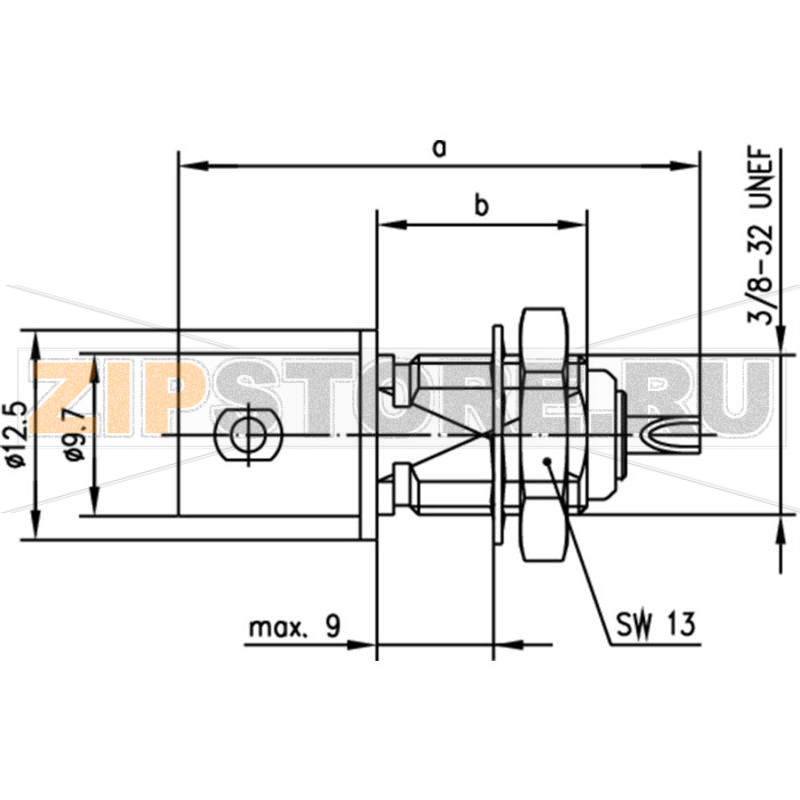 Разъем BNC, 75 Ом, 1 шт Telegärtner J01003A1218 