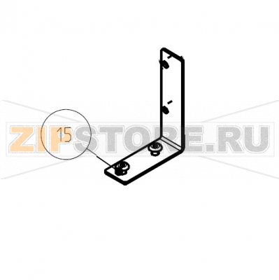 Rivetto alluminio TT 3.8x11 UNI 9200 Imesa ES 10                                  Rivetto alluminio TT 3.8x11 UNI 9200 Imesa ES 10Запчасть на сборочном чертеже под номером: 15Название запчасти на итальянском языке: Rivetto alluminio TT 3.8x11 UNI 9200 Imesa ES 10