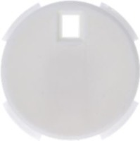 KNOB FIXING INSERT WHITE