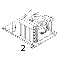 Truss head tapping screw T2 6*16 Hoshizaki IM-65NE-25
