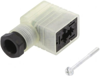 Разъем соленоидный 11 мм, 3 контакта, 1.5 мм² Hirschmann GML 209 NJ LED 24 HH BLACK
