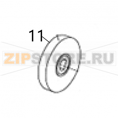 Gear (1*26) Sato DR308e Gear (1*26) Sato DR308eЗапчасть на деталировке под номером: 11Название запчасти на английском языке: Gear (1*26) Sato DR308e.