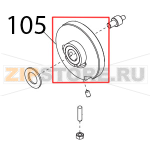 Camma lav. Sirman Palladio 300 Camma lav. Sirman Palladio 300Запчасть на деталировке под номером: 105