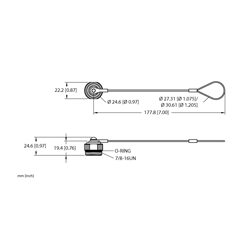 Колпачок защитный 7/8 Turck RSM-CC 