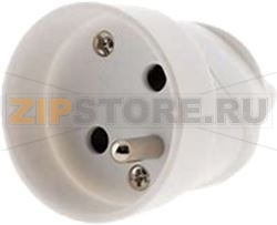 FICHE FEMELLE 10/16A 2 POLES + TERRE 