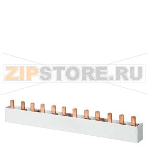 PIN ШИНА 3ФАЗН.+AS, 1016MM LONG SHOCKHAZARD-SAFETY, 18ММ2 WITHOUT END CAPS, ACC.TO UL 508 Siemens 5ST3712-0HG 