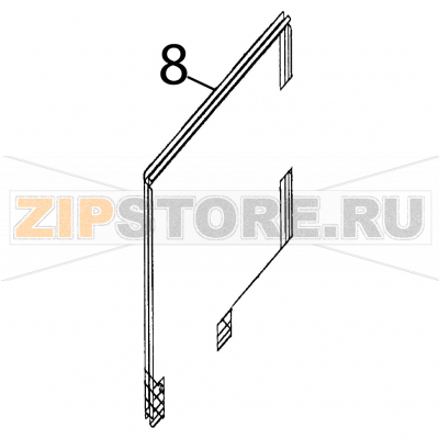 Insulation protection Fagor HMM-6/11 Insulation protection Fagor HMM-6/11Запчасть на деталировке под номером: 8Название запчасти Fagor на английском языке: Insulation protection HMM-6/11.
