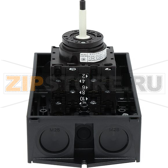 Выключатели главные, T3, 32 A, 4 модуля, 8-полюсн Eaton T3-4-8344/I2/SVB-SW 