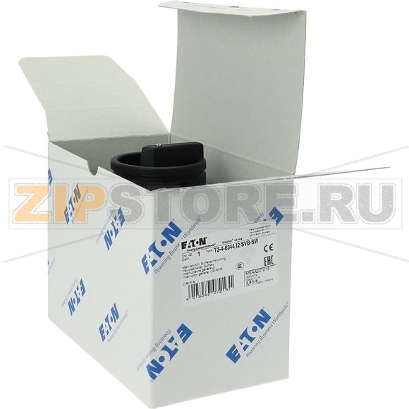 Выключатели главные, T3, 32 A, 4 модуля, 8-полюсн Eaton T3-4-8344/I2/SVB-SW 