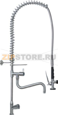 PRE-RINSE UNIT INOX 1140 mm W/TAP 