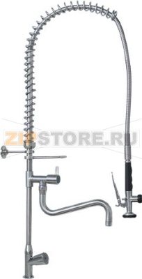 PRE-RINSE UNIT INOX 1140 mm W/TAP 