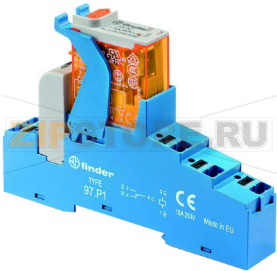 Модуль реле интерфейсный 230 V (AC), 16 A Finder 4C.P1.8.230.0060 