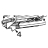 Printhead Bracket LH Zebra 110PAX4