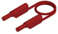 Провод тестовый 0.25 м, красный Hirschmann MLS WS 25/2.5 ROT / RED