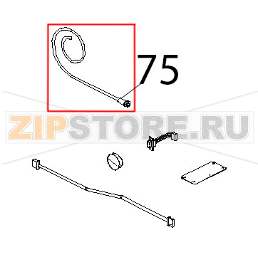 Microinterruttore porta magnetico Unox XV 203G Microinterruttore porta magnetico Unox XV 203GЗапчасть на деталировке под номером: 75