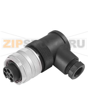 &quot;24 V socket - 7/8&quot;&quot; angled 5 пол.&quot; Siemens 3RK1902-3DA00 