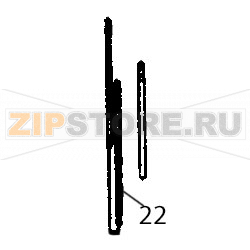 Level pin height=131 Fagor HMM-6/11 Level pin height=131 Fagor HMM-6/11Запчасть на деталировке под номером: 22Название запчасти Fagor на английском языке: Level pin height=131 HMM-6/11.