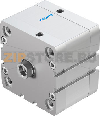 Пневмоцилиндр компактный Festo ADN-80-20-I-PPS-A 