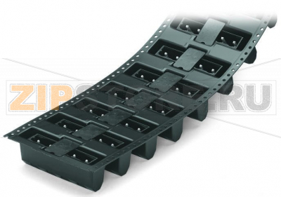 MCS MIDI Classic THR male header; 1.2 x 1.2 mm solder pin; straight; in tape-and-reel packaging; Pin spacing 7.5 mm; 2-pole; black Wago 231-262/001-000/105-604/997-405 Вилки для пайки оплавлением припоя для поверхностного монтажаДоступны в ленте на бобине для автоматической сборкиТакже доступны в оптовой упаковке для ручной сборки.Вилки могут монтироваться горизонтально или вертикальноВозможны варианты кодировки...