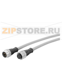 SIMATIC NET, 7/8" СОЕДИНИТЕЛЬНЫЙ КАБЕЛЬ ДЛЯ ПОДКЛЮЧЕНИЯ ЦЕПЕЙ ПИТАНИЯ К ET200ECO, РАЗДЕЛАННЫЙ, С ДВУМЯ УСТАНОВЛЕННИЯМИ 5-ПОЛЮСНЫМИ СОЕДИНИТЕЛЯМИ 7/8",  15 М Siemens 6XV1822-5BN15