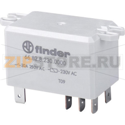 Реле электромагнитное 12 V (DC), 30 A Finder 66.82.9.012.0000 