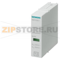 МОДУЛЬ ТИП 2 N-PE REQUIREMENT КАТЕГОРИЯ C, UC 260V 1ПОЛ., NARROW DESIGN F. ОГРАНИЧИТЕЛЬ ПЕРЕНАПРЯЖЕНИЙ 5SD742... AND КОМБИНИР.ОГРАНИЧИТЕЛЬ ПЕРЕНАПРЯЖЕНИЙ 5SD744... Siemens 5SD7428-0