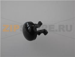 PULSANTE ACCENSIONE NERO P60-90 FRONTALE 