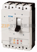 Выключатель автоматический 630А, 4 полюса, откл.способность 150кА Eaton NZMH3-4-VE630