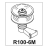Arm for bearing assy Bear Varimixer AR80 VL-1S