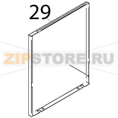 Pannello laterale SX Teikos TS820 Pannello laterale SX Teikos TS820Запчасть на деталировке под номером: 29