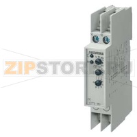 ТАЙМЕР МУЛЬТИФУНКЦИОНАЛЬНЫЙ 230В АС 4А С ПРЕОБРАЗОВАНИЕМ АКТИВАЦИИ 12-230В Siemens 5TT3185