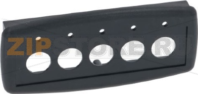 FRONT PANEL 1d5 ROUND HOLES 