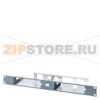 SCALANCE M-800/S615 19" mounting frame for mounting in 19-inch racks 1 height unit for SCALANCE S615 Siemens 6GK5898-8MR00