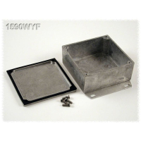 Корпус алюминиевый 92x92x42 мм, серый, 1 шт Hammond 1590WYF