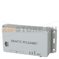 SIMATIC RTLS transponder RTLS4460T, chirp, IP20, for external antenna with RSMA, with 16-pole binder connector Siemens 6GT2700-6CE02