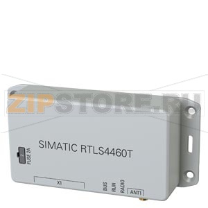 SIMATIC RTLS transponder RTLS4460T, chirp, IP20, for external antenna with RSMA, with 16-pole binder connector Siemens 6GT2700-6CE02 