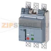 fixed-mounted sw. disconnector frame 1600; with RTC and 4AUX Icu=55kA @ 415V, 3-pole SD100; In=800A without overload protection w/o short-circuit protection straight bus connector extended Siemens 3VA2780-1.A05-....