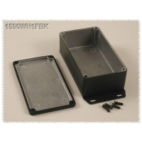Корпус алюминиевый 121x66x40 мм, черный, 1 шт Hammond 1590WN1FBK