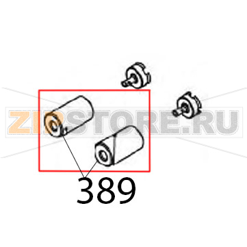 Peso per tubetto aspirazione dosatore Vortmax DDM 660 Peso per tubetto aspirazione dosatore Vortmax DDM 660Запчасть на деталировке под номером: 389