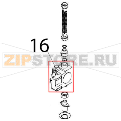 Valve sigma sit. 840, 230 V, 50 H Angelo Po FC1011G Valve sigma sit. 840, 230 V, 50 H Angelo Po FC1011GЗапчасть на деталировке под номером: 16