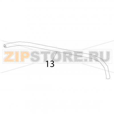 Black rubber pipe Ø 10.5*5 Fagor AD-90 Black rubber pipe Ø 10.5*5 Fagor AD-90Запчасть на деталировке под номером: 13Название запчасти Fagor на английском языке: Black rubber pipe Ø 10.5*5 AD-90.