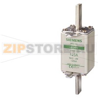 ПЛАВКАЯ ВСТАВКА НИЗКОВОЛЬТНАЯ АМ С НЕИЗОЛИРОВАННЫМИ ВЫСТУПАМИ ДЛЯ МОНТ./ДЕМОНТ. ТИПОРАЗМЕР 2, Iном.=125A, Uном.=690В АС Siemens 3ND2232