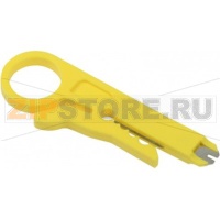 Инструмент зачистки, обрезки и заделки 110 вит. пары жёлт.