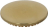 BURNER CAP PRINTED BRASS POLISHED