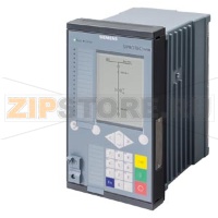 7UT82 защита трансформатора со стандартным вариантом 2/6 x 19"утоп., 7 ДВх, 7 ДВых модули: IO103, PS101 количество СИД: 16 встроенная панель управления без ключа управления маленький дисплей Siemens P1F33576