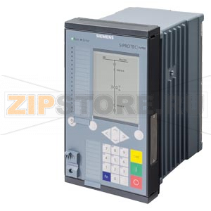 7UT82 защита трансформатора со стандартным вариантом 2/6 x 19&quot;утоп., 7 ДВх, 7 ДВых модули: IO103, PS101 количество СИД: 16 встроенная панель управления без ключа управления маленький дисплей Siemens P1F33576 