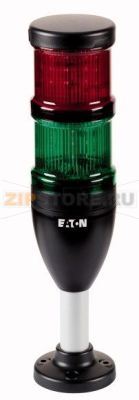 Колонна сигнальная, красный, зеленый светодиод, 24 В, 100 мм Eaton SL7-100-L-RG-24LED 