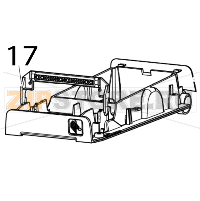 Latch assembly Zebra ZD611 Direct Thermal Latch assembly Zebra ZD611 Direct ThermalЗапчасть на деталировке под номером: 17